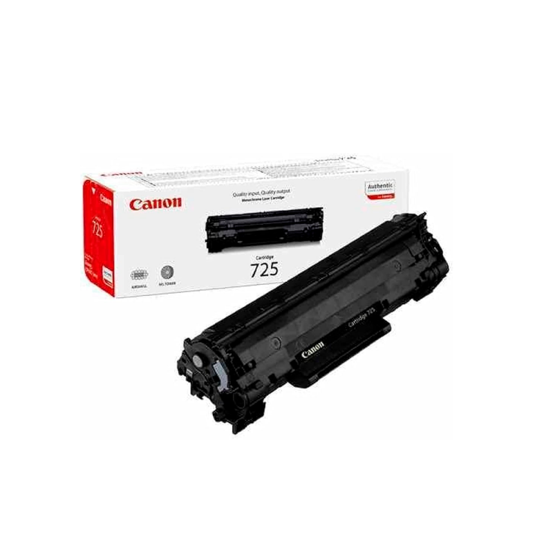 Черный тонер Canon 725