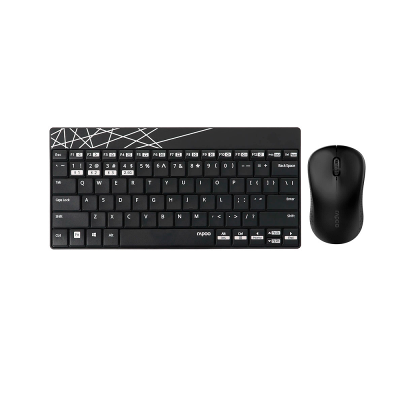 КОМПЛЕКТ КЛАВИАТУРА+МЫШЬ RAPOO 8000M