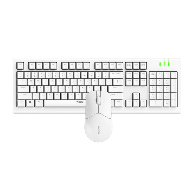 Комплект из беспроводной оптической клавиатуры и мыши Rapoo X1500