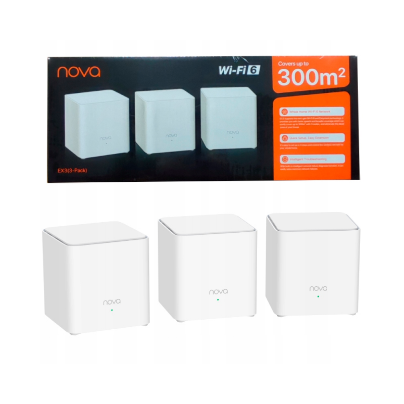 EX3 Система для всего дома Mesh Wi-Fi 6