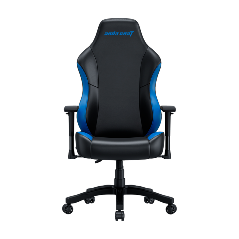 Кресло ANDASEAT LUNA pro L UP TO 110 KG/ BLACK BLUE
