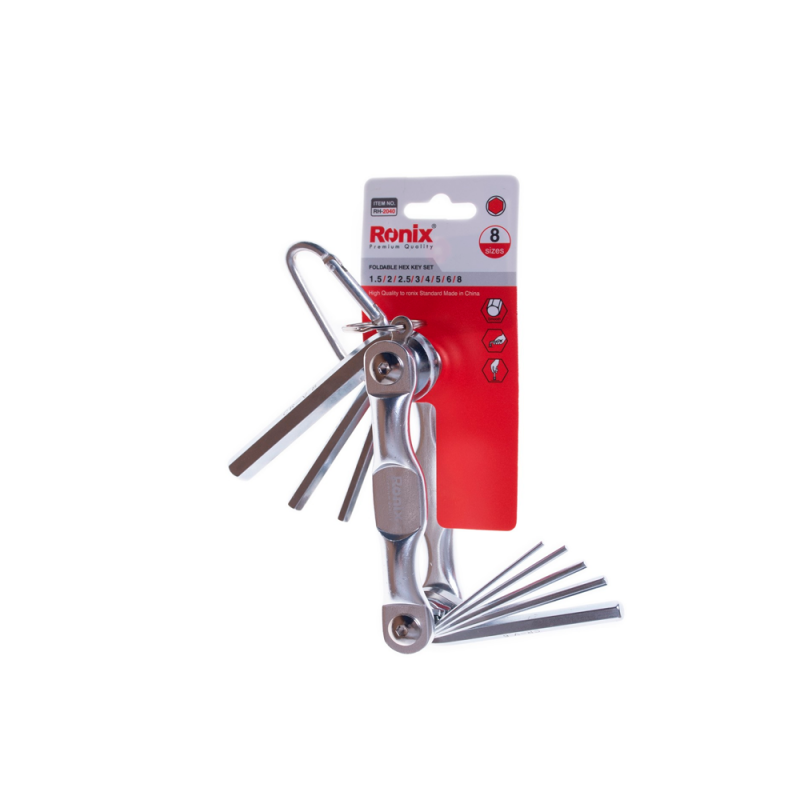Набор шестигранных ключей Ronix RH2040