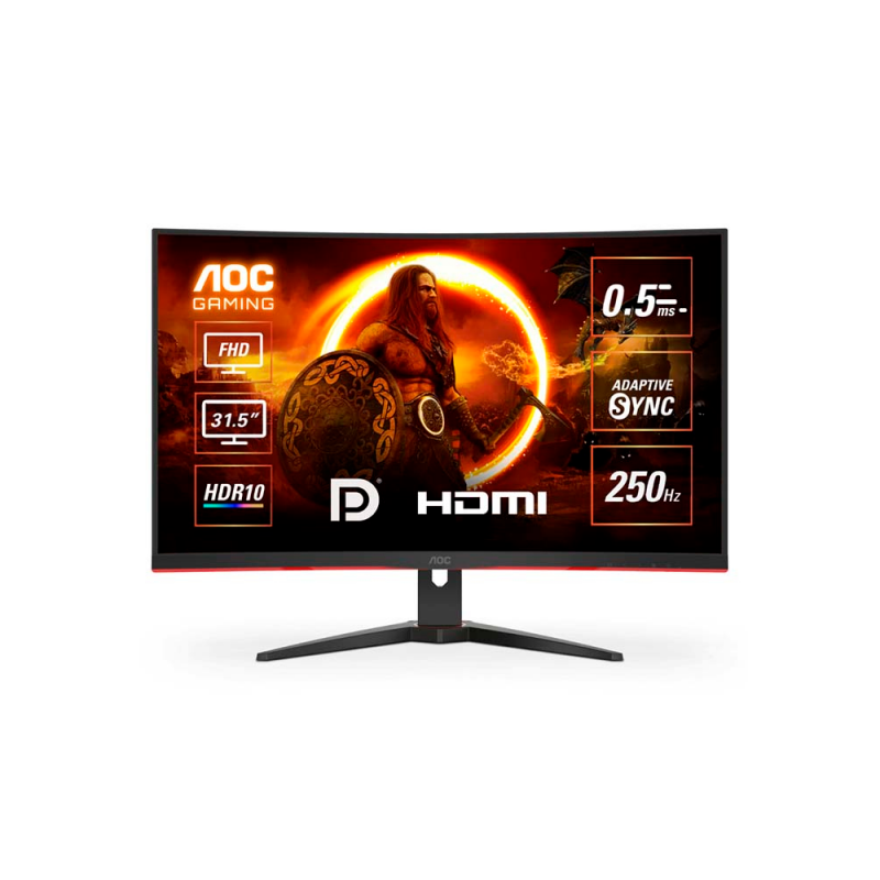 Изогнутый игровой монитор AOC C32G2ZE2 31,5