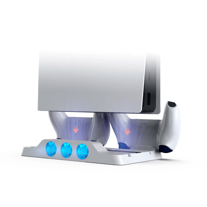 Многофункциональный стенд DOBE для PS5 c функцией охлаждения и док-станцией (TP5-1507)