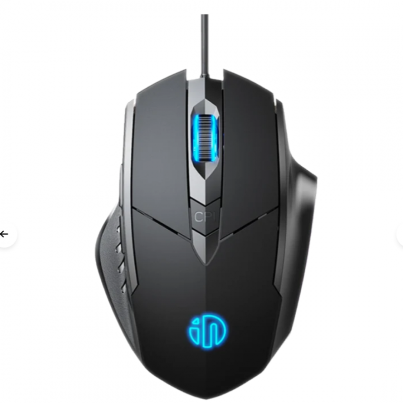 Мышь беспроводная Inphic W1 Black Wired Gaming Mouse Silent