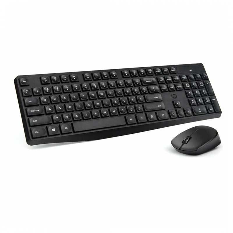 Беспроводной комплект (клавиатура + мышь) HP CS10 Combo Plus Wireless (Раскладка: ENG/RUS, Цвет: Black)