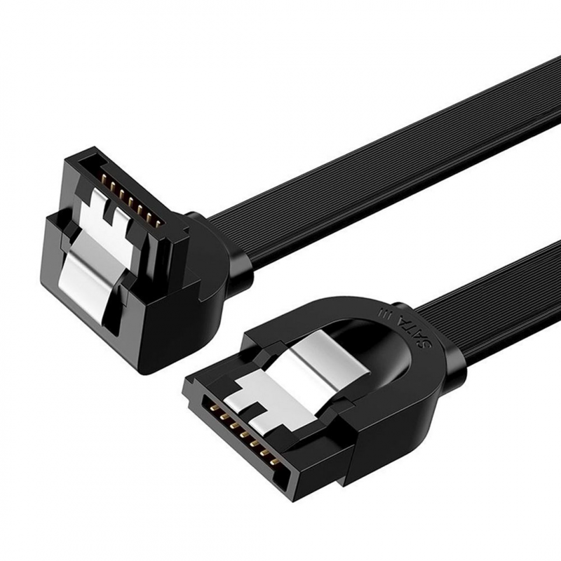 Кабель SATA 3.0 DATA Ugreen US217 (Угловой разъем)