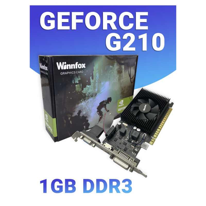 Видеокарта Winnfox GeForce GT210