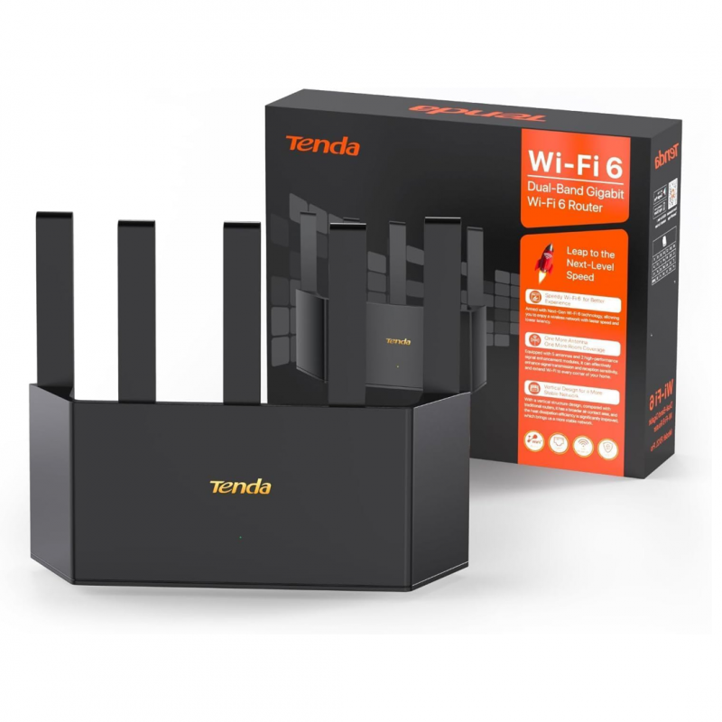 РОУТЕР TENDA TX2L PRO WIFI6 DUAL BAND