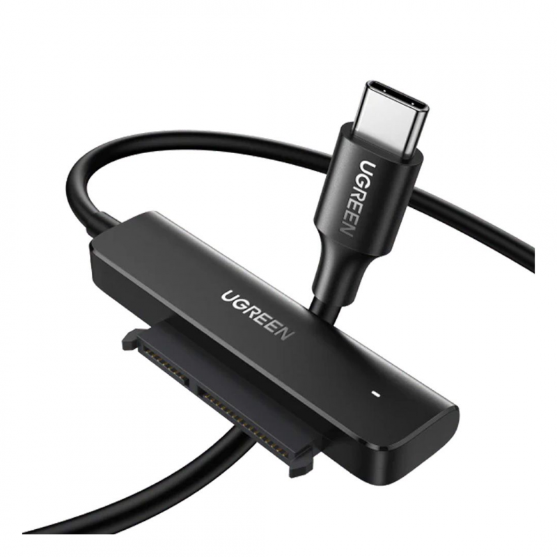 Конвертер UGREEN CM321 с Type-C на SATA (Для HDD и SSD 2.5\")