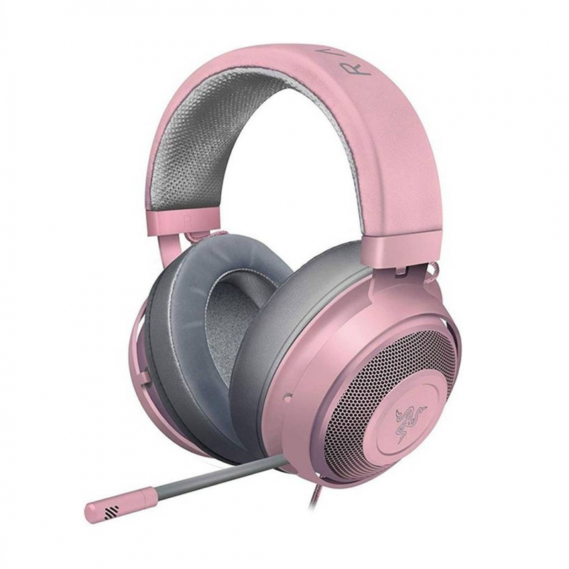 Наушники игровые Razer Kraken Quartz Edition Pink с микрофоном