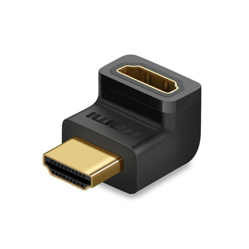 Переходник HDMI UGREEN HD112 (Папа - Мама / С изгибом вверх)