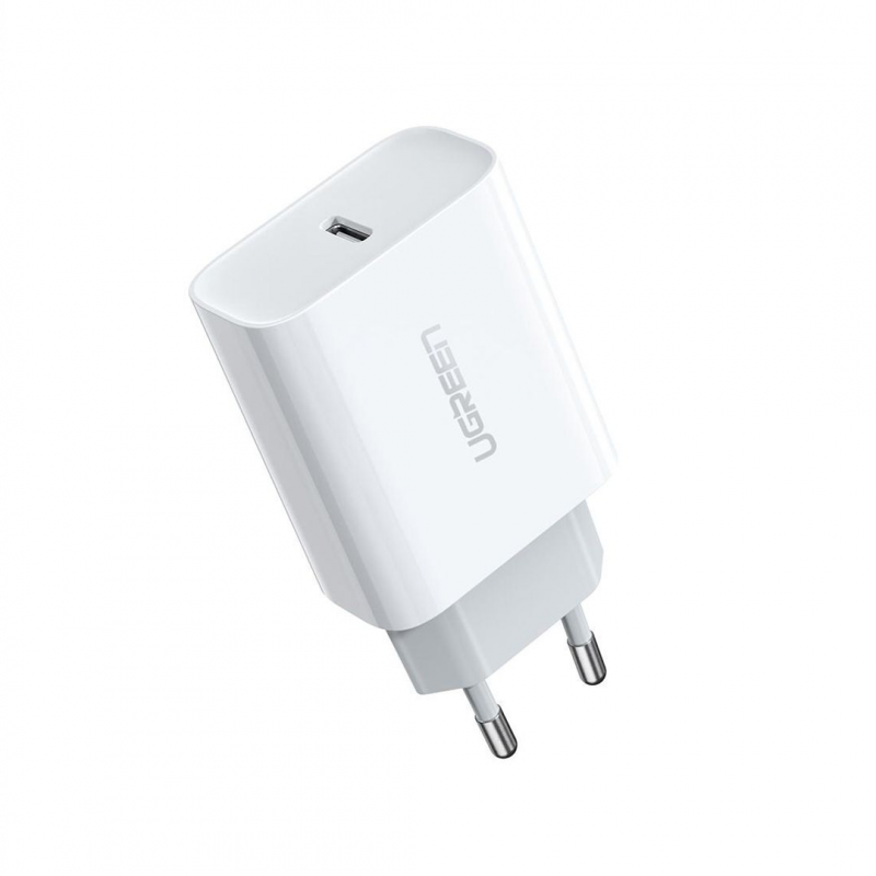 Зарядное устройство для телефона UGREEN CD137 (Мощность 20W / Белый цвет)