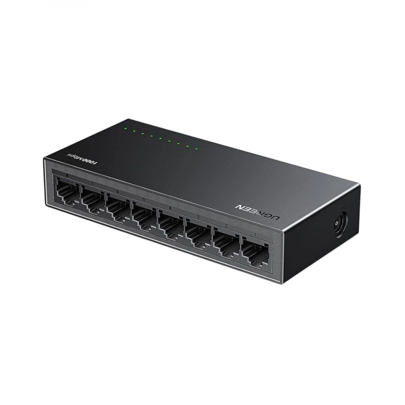 Свитч сетевой UGREEN CM834 (8 Портов / 1 Гигабит)