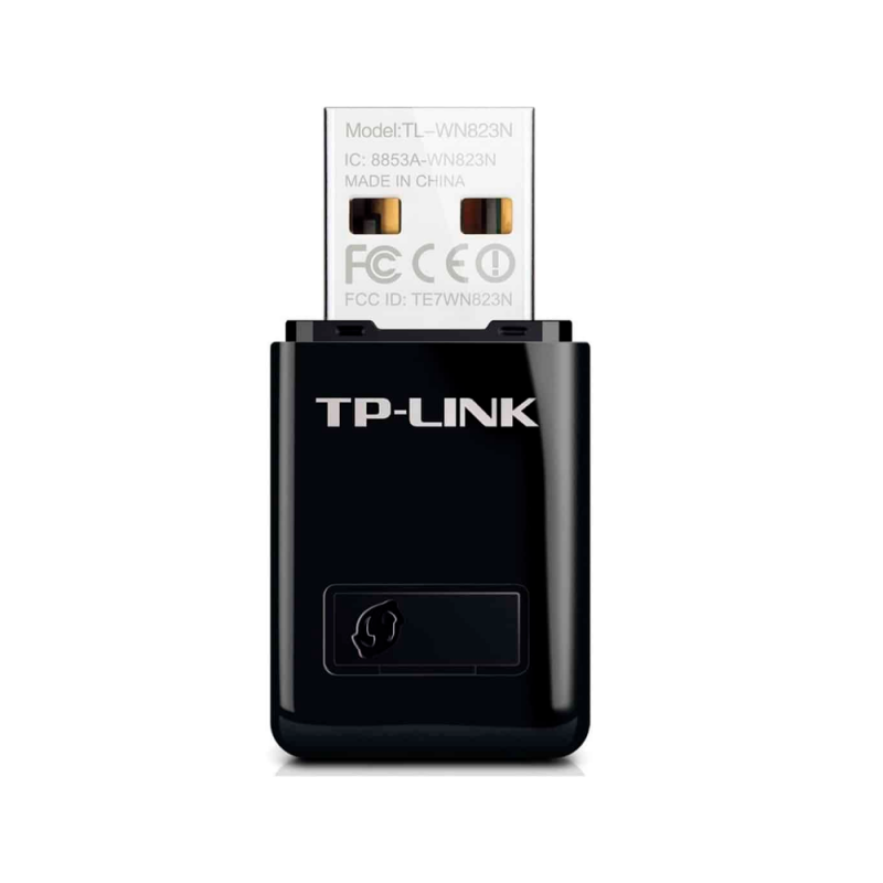 Компактный USB-адаптер с поддержкой Wi-Fi N300 TL-WN823N