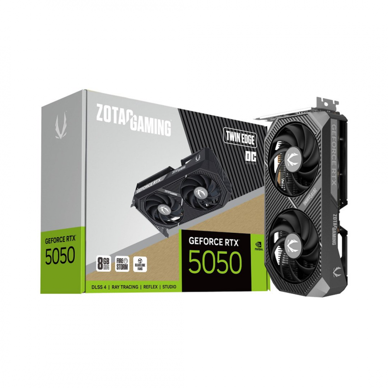 Видеокарта ZOTAC GeForce RTX 5050 GAMING TWIN EDGE