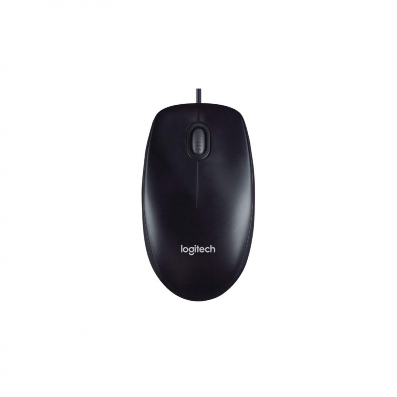 Проводная оптическая мышь Logitech M90, USB, 1000 DPI, черная