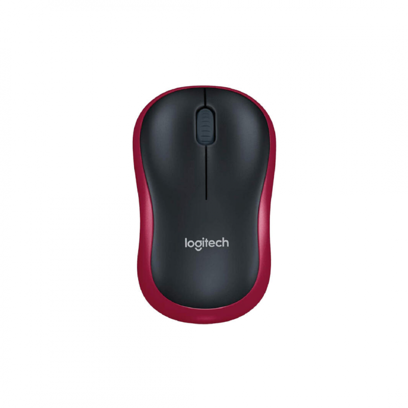 Беспроводная мышь Logitech M185 Red, USB, красная (910-002633)