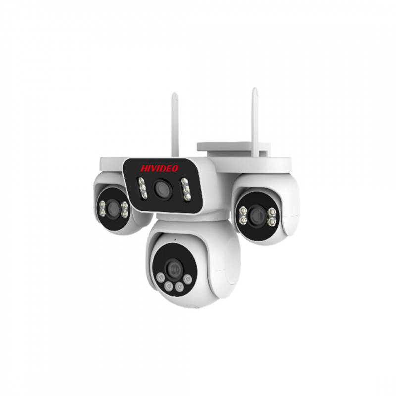 IP-камера HIVIDEO WI-FI PTZ H4A, 2MP, PoE, Two-Way Audio, 4 объектива (3.6 мм + 6 мм)