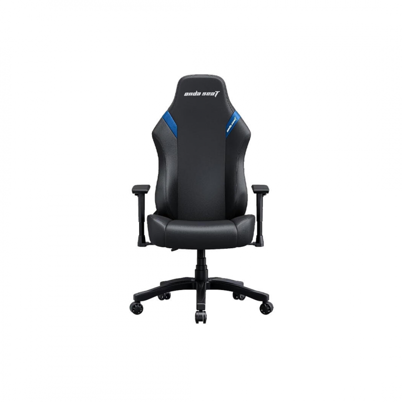 Игровое кресло AndaSeat Luna L Black+Blue Line, черно-синее, до 110 кг (AD18-44-BS-PV)