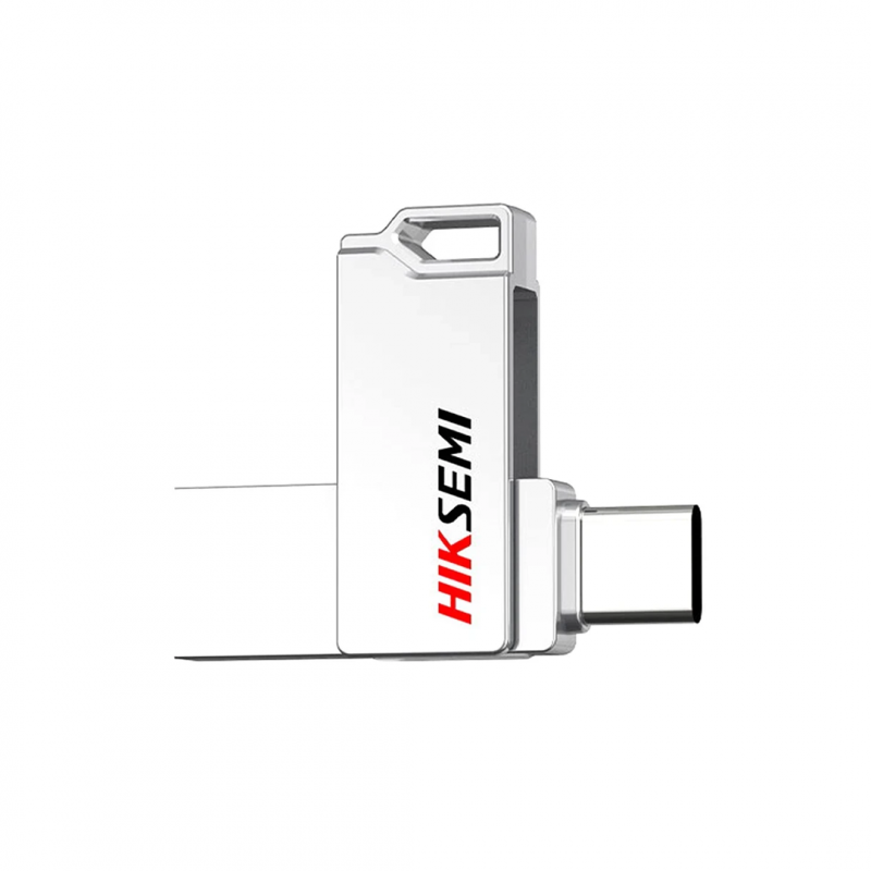 Флеш-накопитель HIKSEMI SYNC E327C 32GB Metal Silver (USB 3.2 / Type-C)