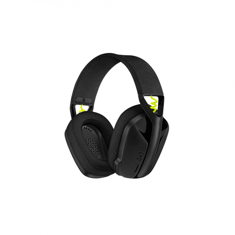Игровая беспроводная гарнитура Logitech G435 LIGHTSPEED Wireless &amp; Bluetooth для PC/PS4/PS5/Nintendo Switch, Black