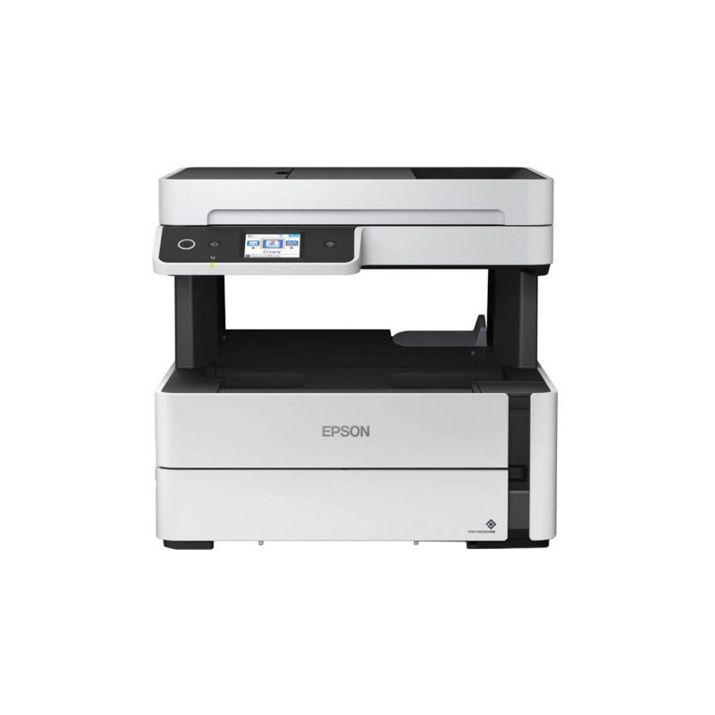 Принтер Epson EcoTank M3170 A4, монохромное струйное, СНПЧ, Wi-Fi, Ethernet, факс, автоматическая двусторонняя печать (Duplex)