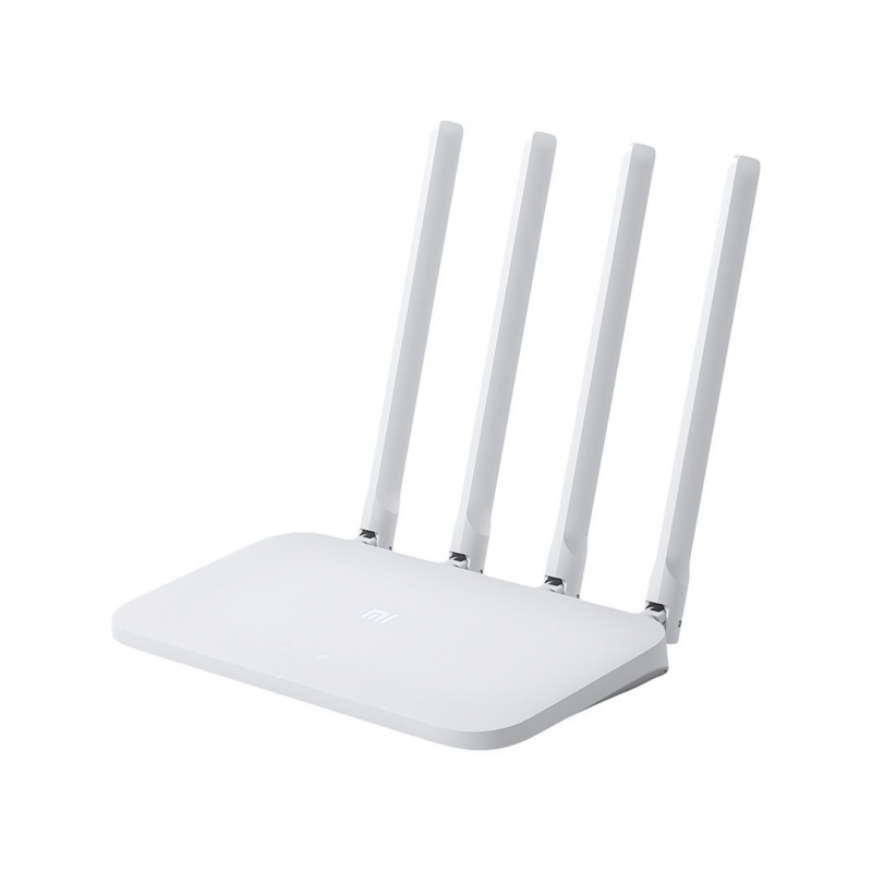 Роутер Xiaomi Router 4C, Wi-Fi 4 (300 Мбит/с), 2.4 ГГц, 1×WAN, 2×LAN, 4 антенны, White