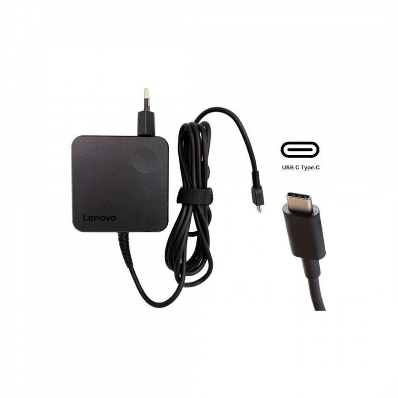 Зарядное устройство для ноутбука Lenovo 65 Вт, 20 В / 3.25 А, USB Type-C
