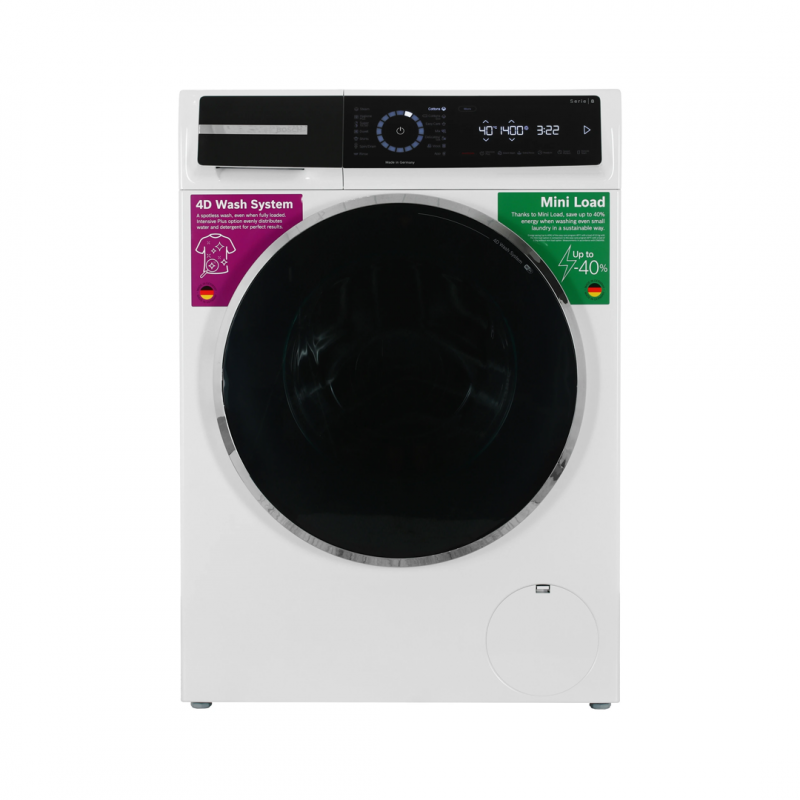 Стиральная машина Bosch WGB24400ME, 9 кг, 1400 об/мин, Serie 8