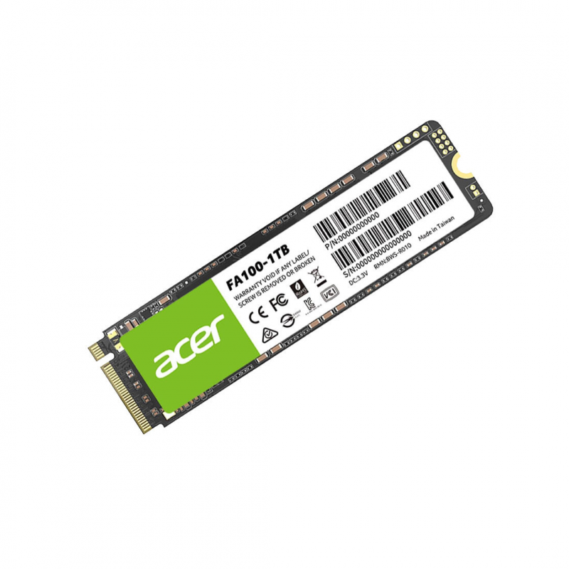 SSD-накопитель Acer FA100 1 ТБ M.2 2280 NVMe PCIe 3.0 x4