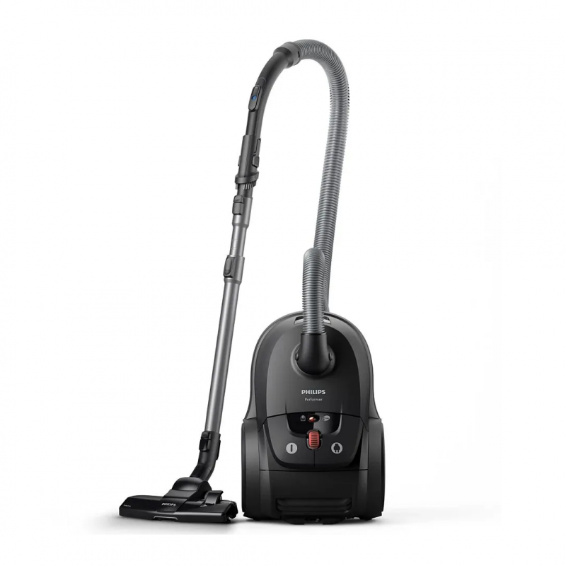 Пылесос Philips XD8022/12, 2200 Вт, мешок 4 л, серый