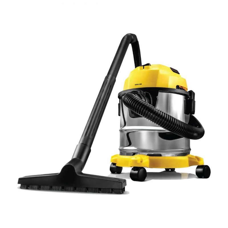 Пылесос Green Lion Ultra 3 in 1 12L, 1000 Вт, контейнер 12 л, желтый