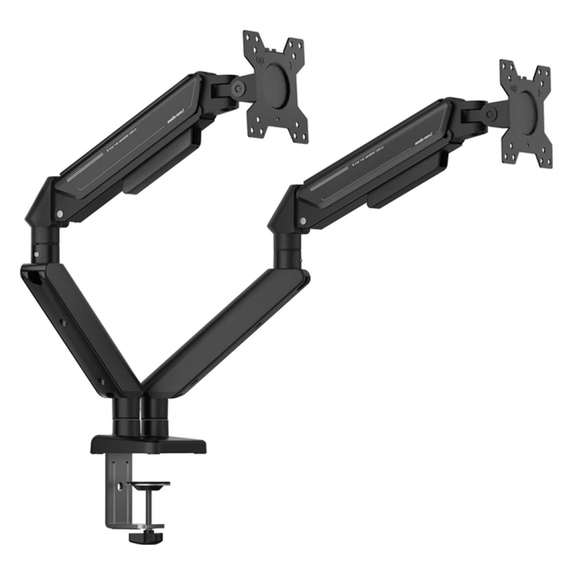 Настольный кронштейн для двух мониторов AndaSeat Stealth II Duo AD-W-A6D-2S-BB