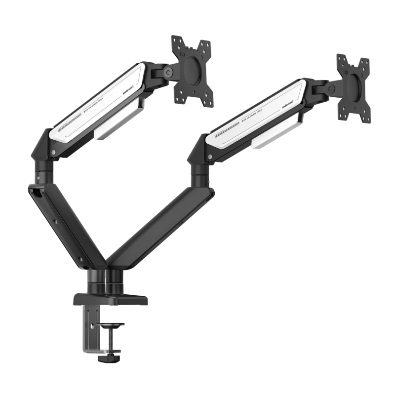 Настольный кронштейн для двух мониторов AndaSeat Stealth II Duo [AD-W-A6D-2S-BW]