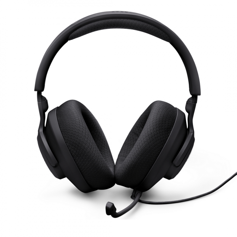 Игровые наушники с микрофоном JBL Quantum 100M2 Wired Black [JBLQTUM100M2BLK]