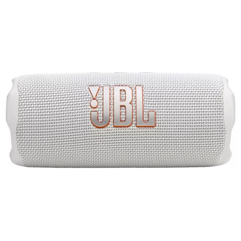 Беспроводная колонка JBL Flip 7 White (2x10W, 4800mAh, IP67, Bluetooth, Type-C) [JBLFLIP7WHT]