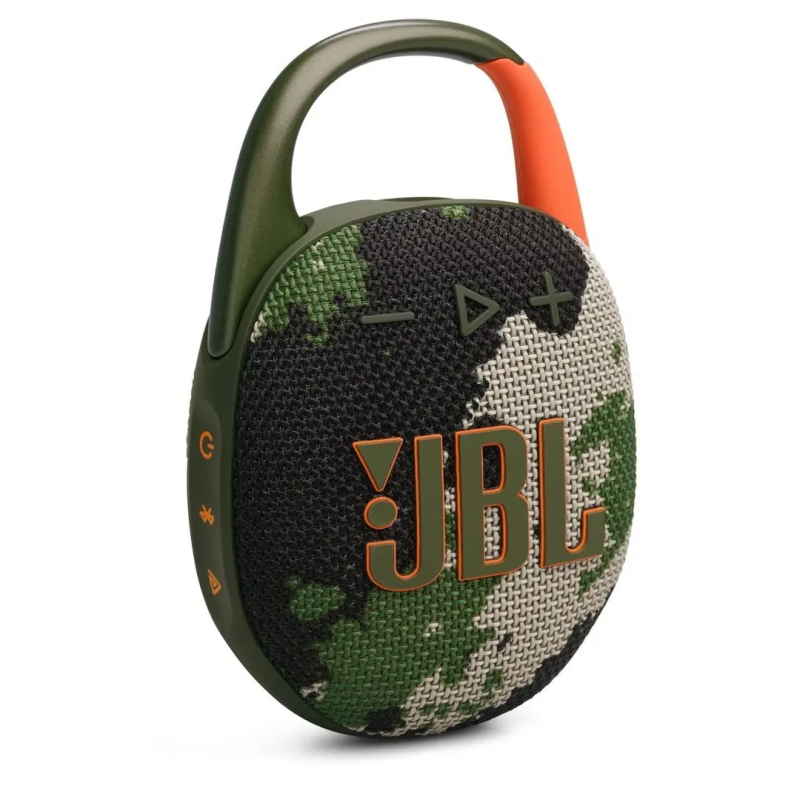 Беспроводная портативная колонка JBL Clip 5 Squad (Камуфляж)