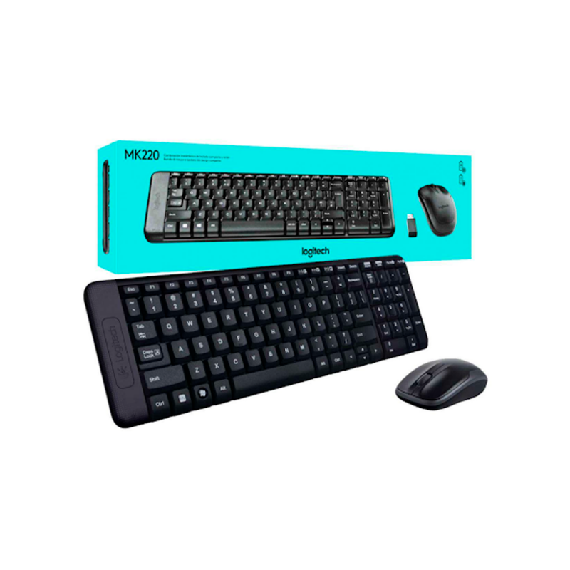 Клавиатура + мышь LOGITECH MK-220