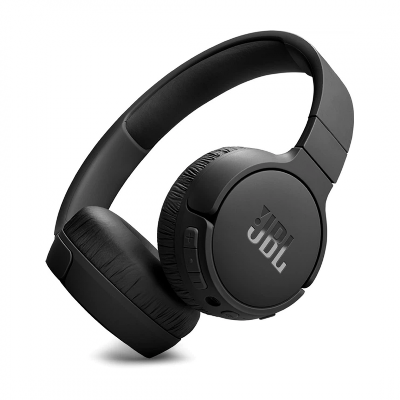 Беспроводные полноразмерные наушники JBL Tune 670NC, Bluetooth, ANC, до 70 часов работы, черные (JBLT670NCBLK)