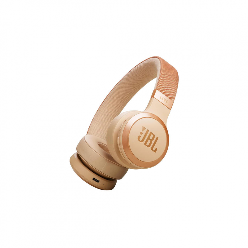 Беспроводные накладные наушники JBL Live 670NC Beige