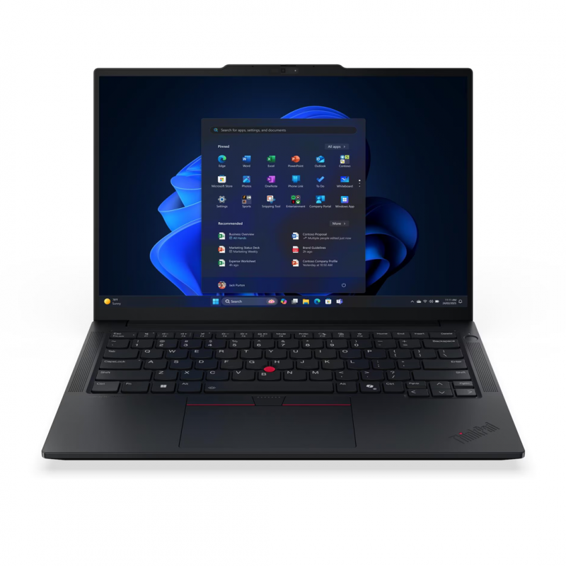 Ноутбук Lenovo ThinkPad E14 Gen 7, Intel Core Ultra 7 240H, 16GB RAM, 512GB SSD, 14.0\" FHD, Black (LAPLE21T9006FIG)