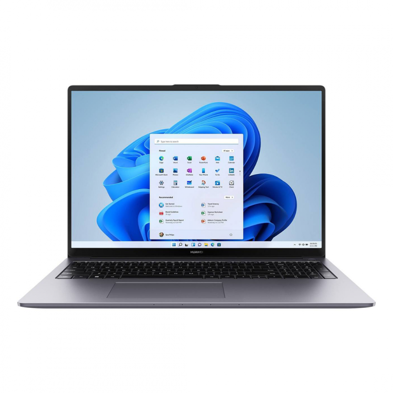 Ноутбук HUAWEI MateBook D16, Intel Core i7-12700H, 16GB RAM, 512GB SSD, 16.0\" Full HD+, Windows 11, Mystic Silver (RLEF-W7651)
