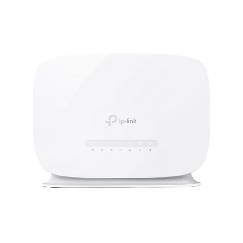 Wi-Fi роутер TP-Link TL-MR505 4G LTE, Dual Band, 1×WAN, 3×LAN Gigabit, 2 антенны, до 300 Мбит/с, 2.4/5 ГГц, Black (NETMR505)