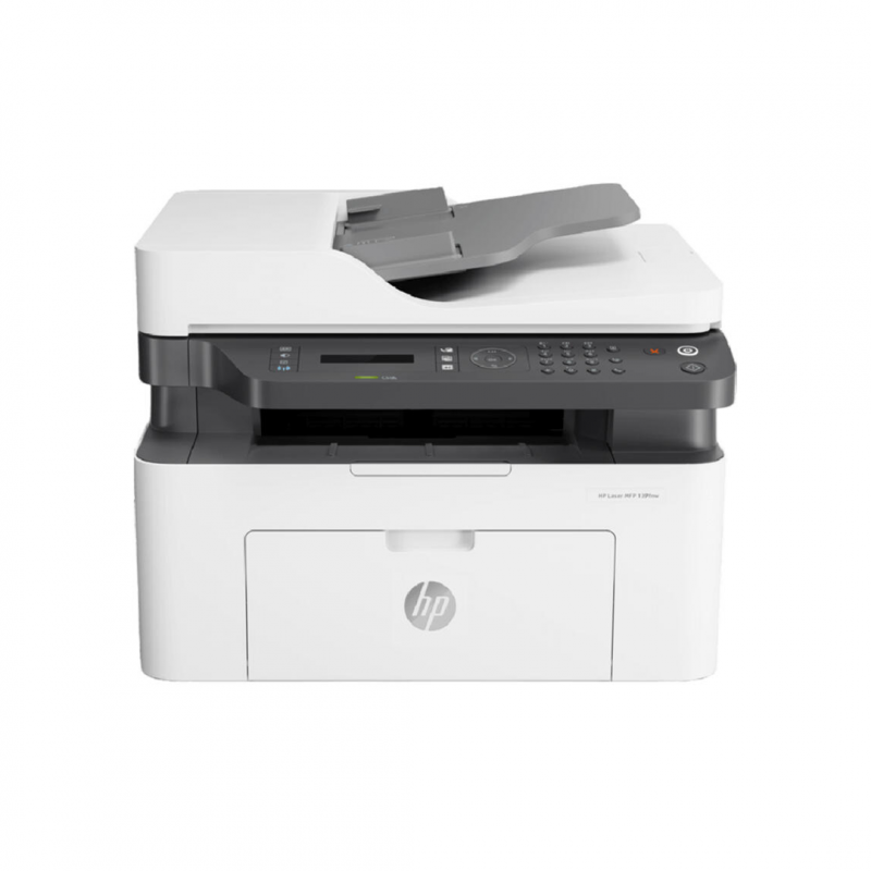 МФУ лазерное HP LaserJet MFP 139fnw (4-в-1, A4, Ч/Б, Wi-Fi, LAN, ADF, White)
