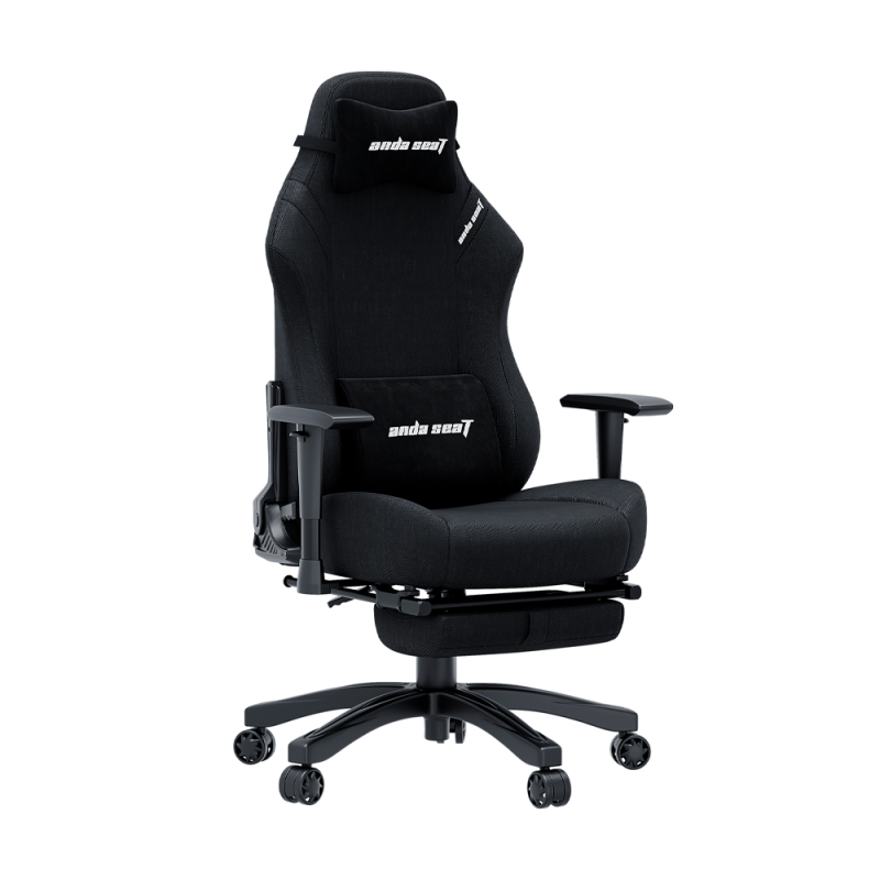 Кресло ANDASEAT LUNA pro L UP TO 110 KG/FABRIC BLACK