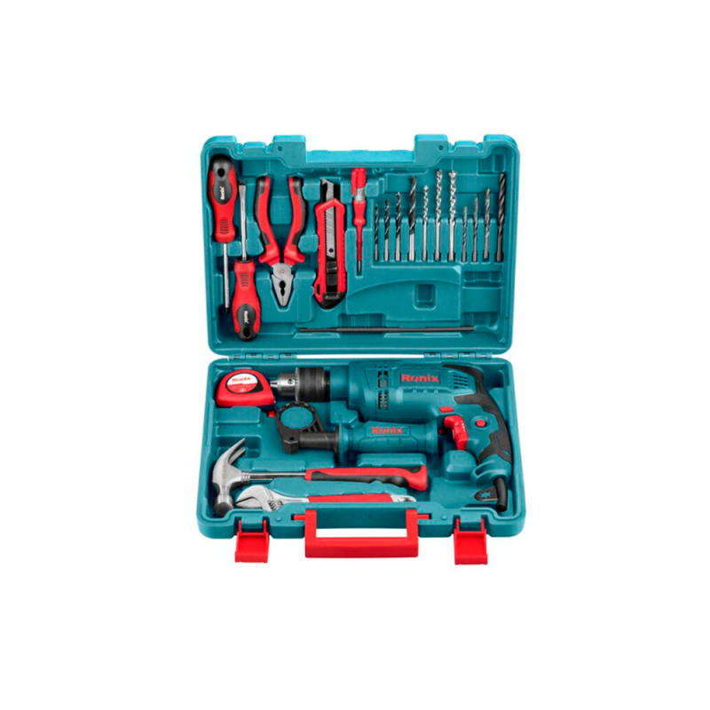 Комплект дрели с аксессуарами RONIX RS-0001