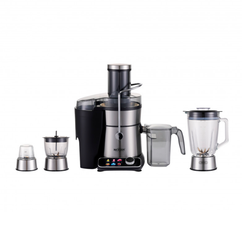 Соковыжималка NEXSER NS-222JE 4-в-1, 2.0 литра