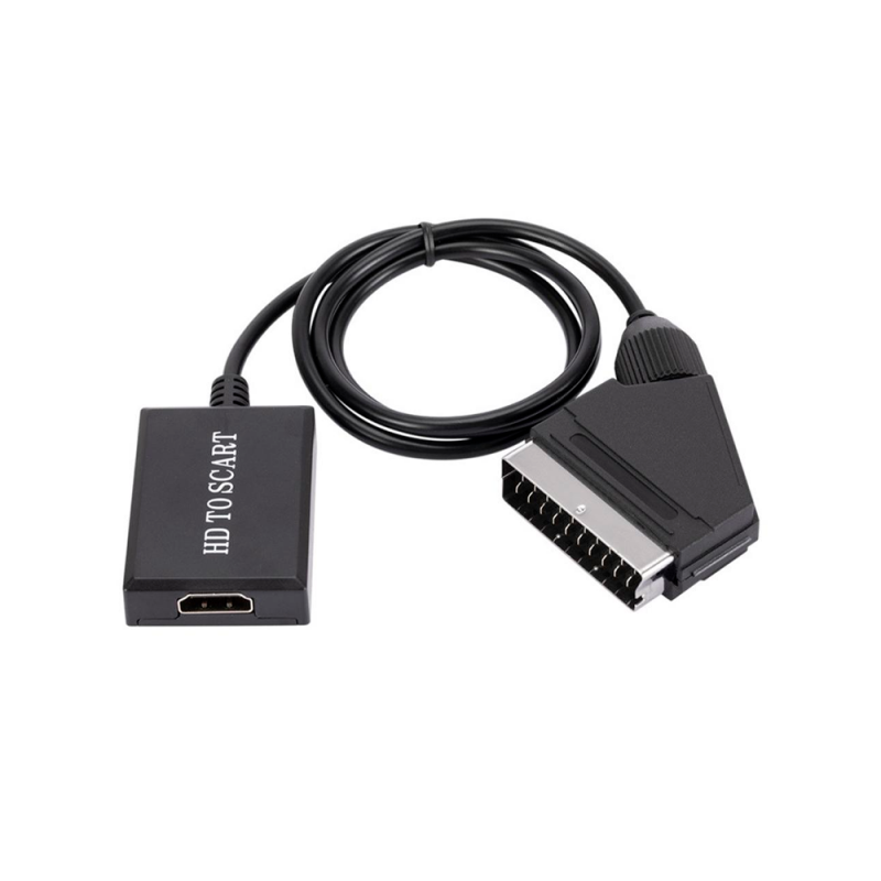 Конвертер совместимый с Scart to HDMI HD TV DVD