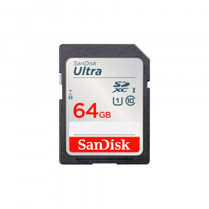 Карта памяти Sandisk Ultra 64 ГБ SD CARD